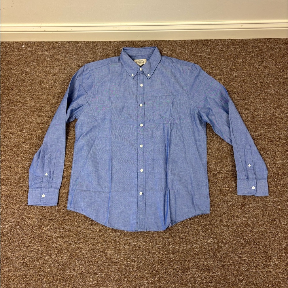 St John's Bay Long Sleeve Button Up Shirt